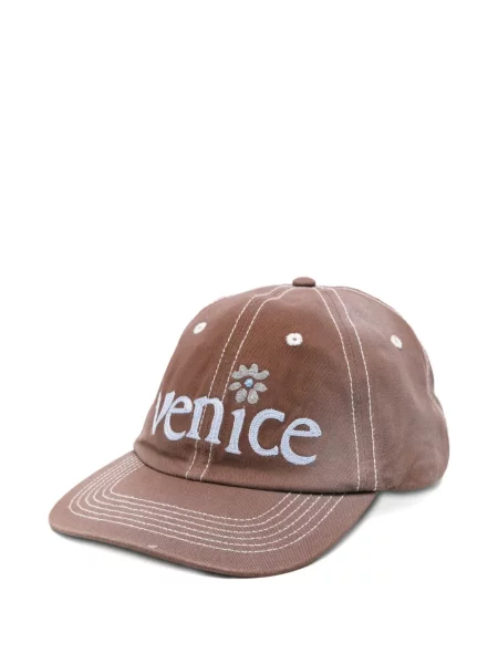 Kšiltovka Erl s výšivkou hnědá