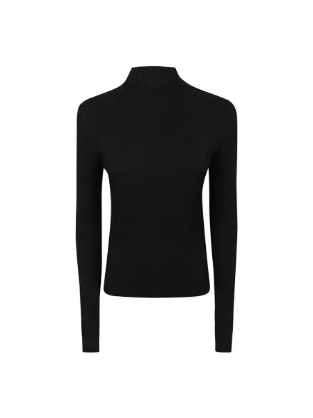 Sweter Victoria Beckham wełniany czarny