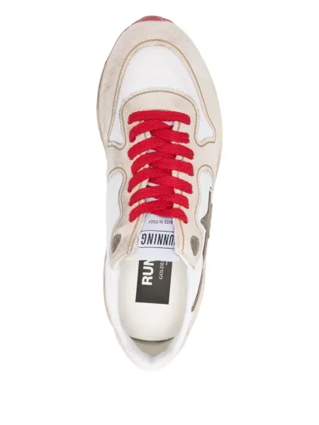 Tenisice Golden Goose s vezicama s čipkom zlatna
