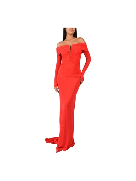 Sukienka Elisabetta Franchi czerwona