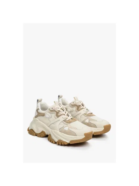 Кроссовки Es8 бежевые