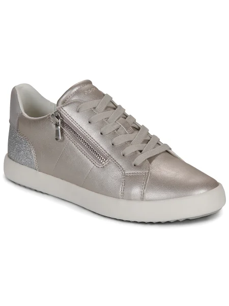 Pantofi Geox argintiu