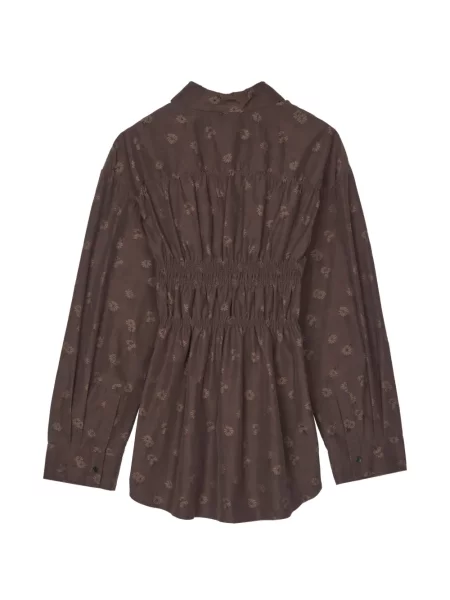 Virágos jacquard ing Cecilie Bahnsen barna