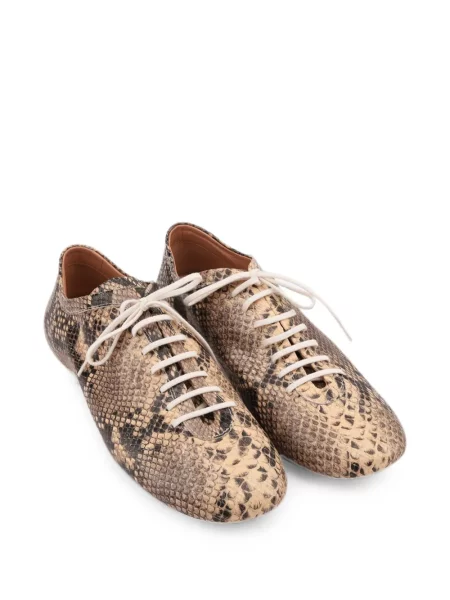 Sneakerși Dries Van Noten din piele maro