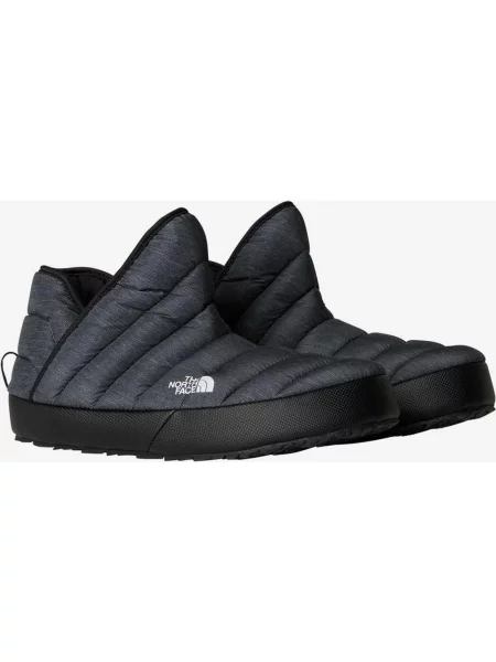 Buty The North Face ThermoBall Traction Booties szary ciemny 39 czarny