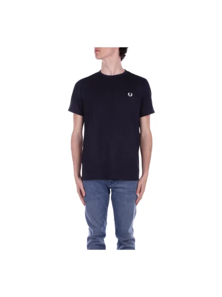 T-shirt FRED PERRY Ringer Tee navy S niebieskie