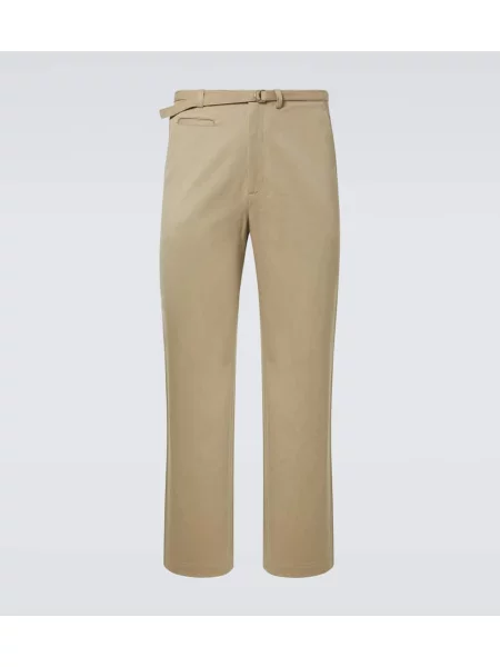 Hlače chino Auralee zelena