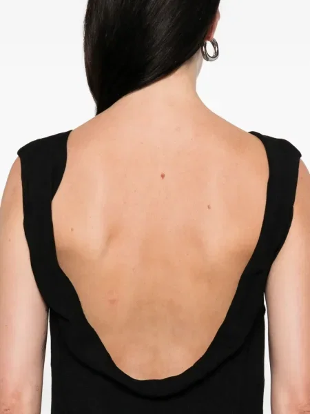 Rochie maxi Matteau de costum negru