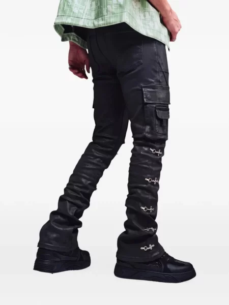 Ceruit pantaloni cargo Guapi negru
