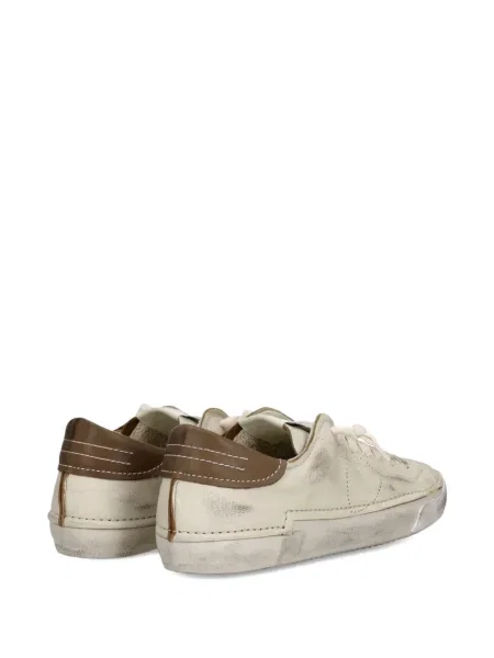 Sneakerși Philippe Model Paris din piele zdrențuiți