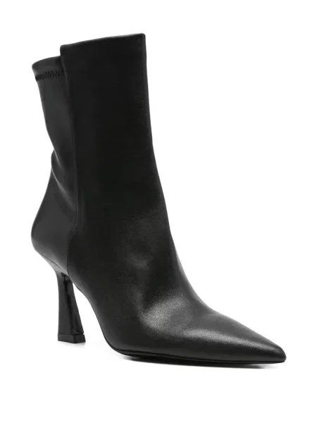 Cizme scurte Stuart Weitzman din piele negru