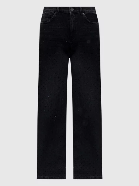 Джинси в кристали Twinset чорні