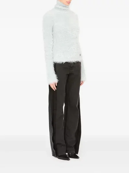 Pufos pulover Mm6 Maison Margiela albastru