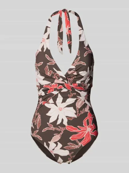 Kostium kąpielowy z wiązaniem na szyi model Camolo' Barts