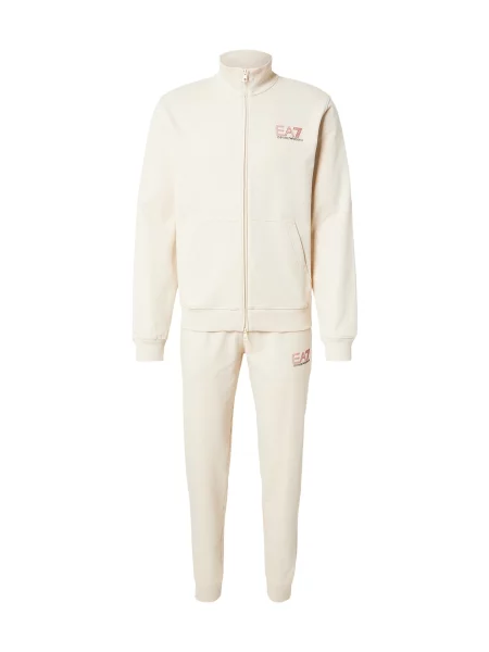 Emporio Armani Trenirka za tek kremna / rdeča črna