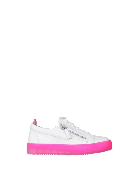 Sneakersy Giuseppe Zanotti skórzane białe
