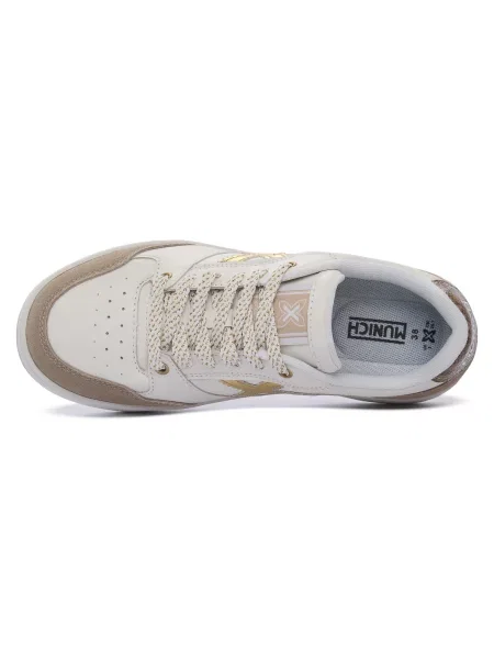 Pantofi Munich alb