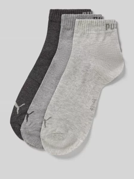 Krótkie skarpety z logo w zestawie 3 szt. Puma