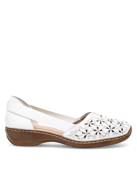 Rieker Pantofi alb