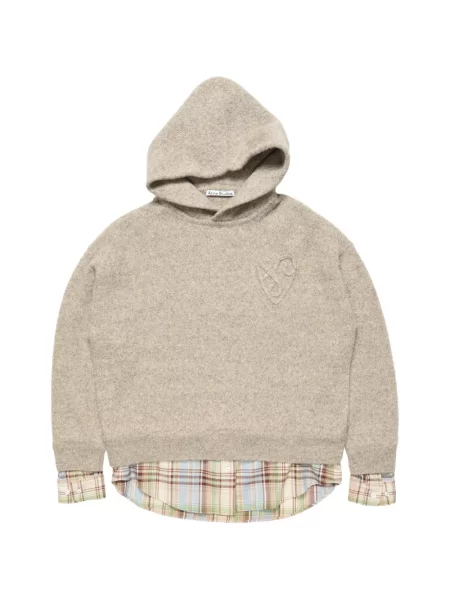 Hanorac cu glugă Acne Studios tricotate