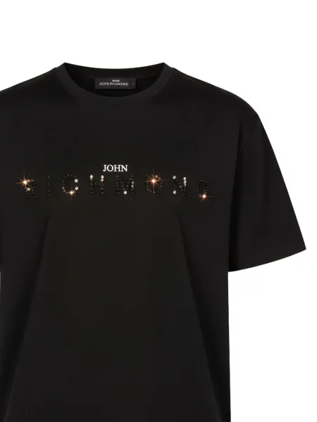 Tricou John Richmond cu imagine negru