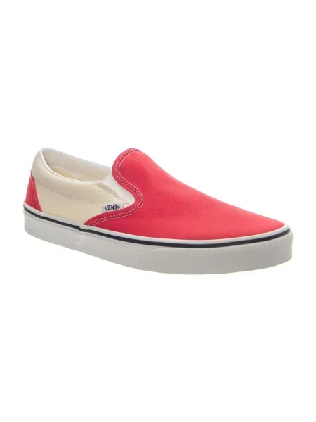 Sneakersy Vans wsuwane klasyczne czerwone