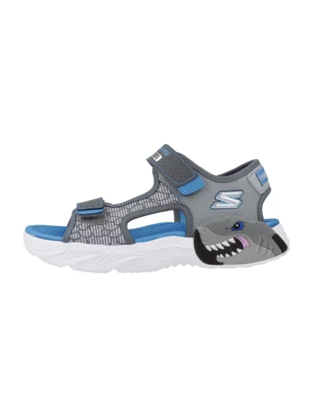 Sandály Skechers šedé