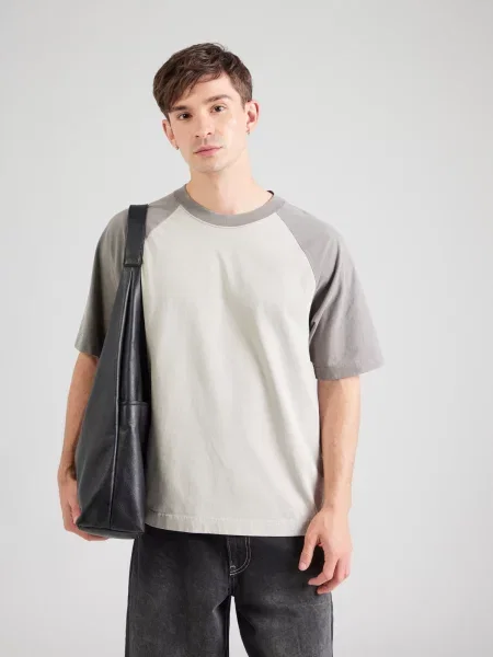 HOLLISTER Tricou / deschis gri