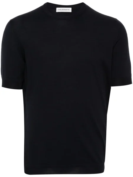 Vlněná košile Goes Botanical modrá