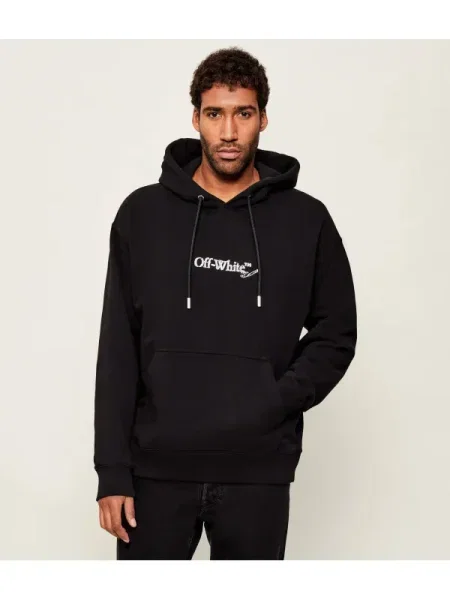 OFF-WHITE Hanorac SCRIBBLE ARR alb