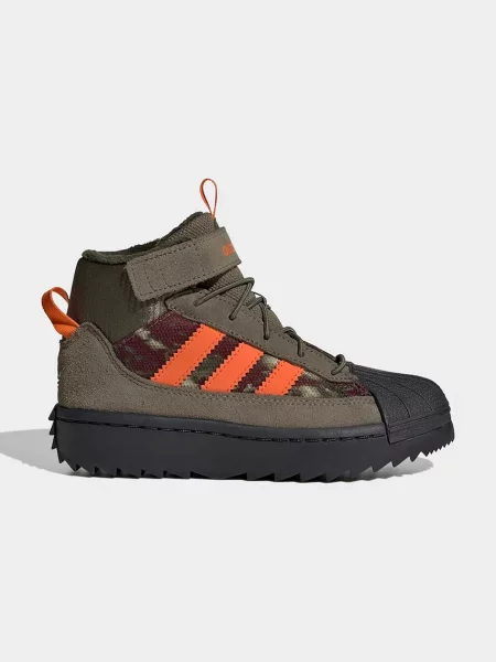 Adidas Ghete Superstar Winter Trek Kaki verde