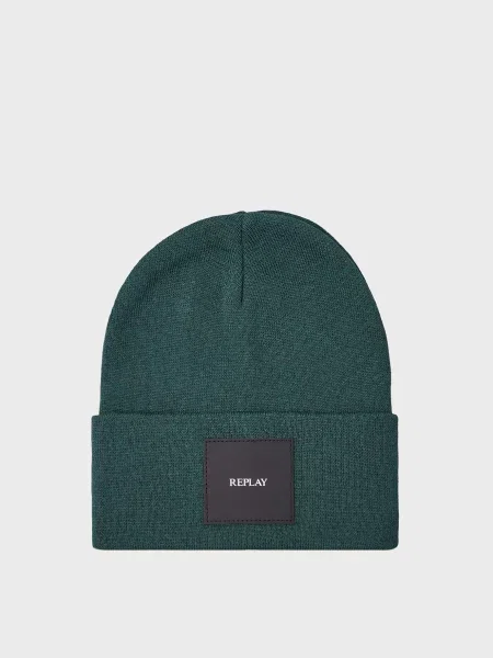 Шапка Replay зелена