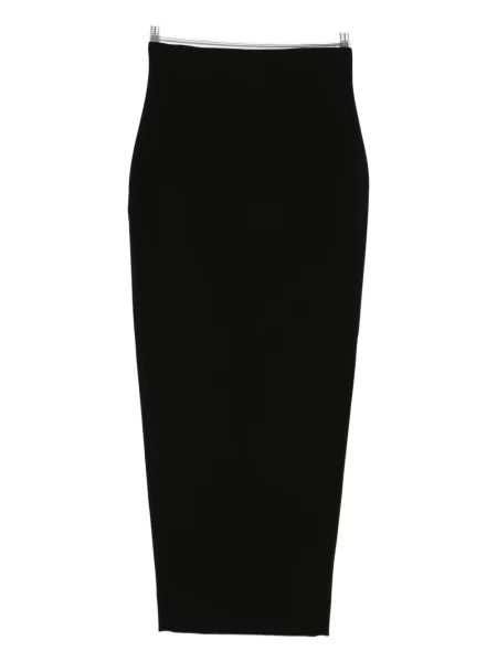 Μάξι φούστα Rick Owens μαύρο