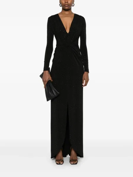 Rochie maxi Nissa de costum negru