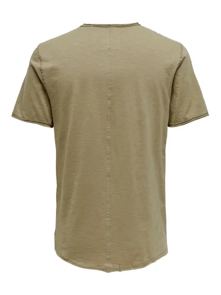 Only & Sons Tricou Benne kaki bej