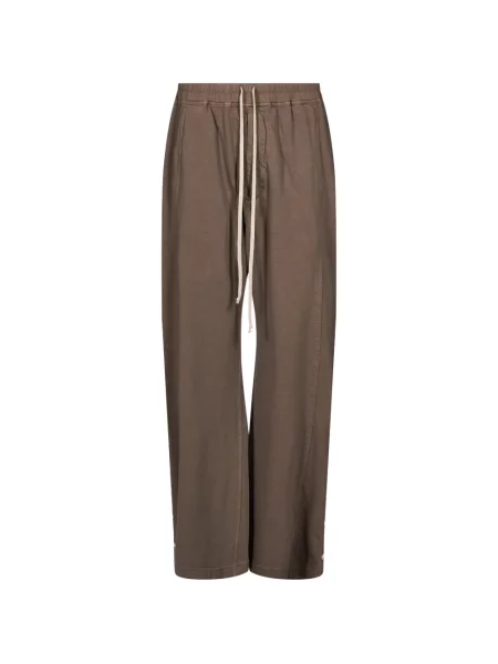 Pantaloni Rick Owens Drkshdw cu cordon maro