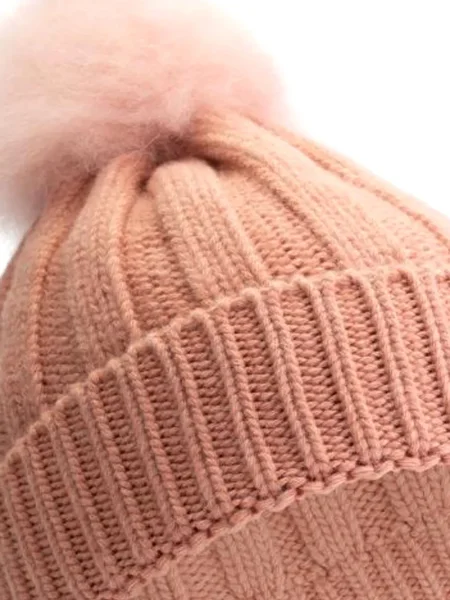 Czapka dziecięca Woolrich różowa