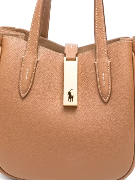 Pulover Polo Ralph Lauren cu broderie maro