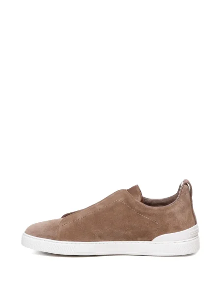 Sneakerși Zegna maro