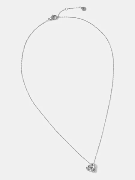 Ogrlica EDBLAD Infinity Knot srebrna