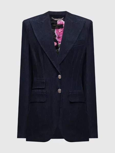 Джинсовий жакет Turlington Dolce&gabbana синій