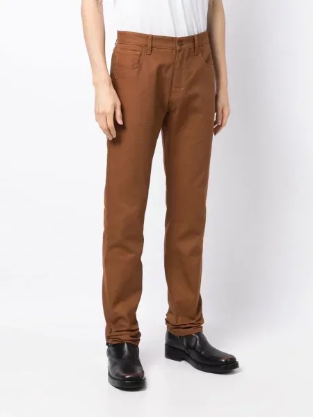 Pantaloni Raf Simons maro