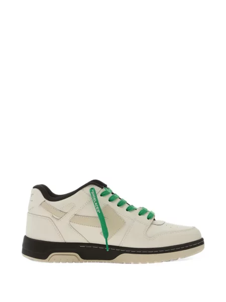 Sneakerși Off-white business alb