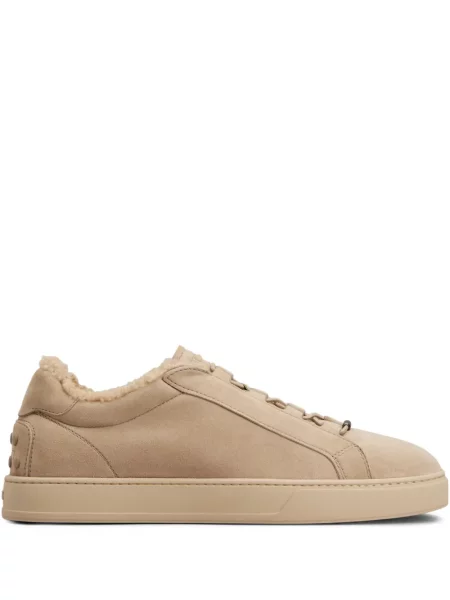 Sneakerși Tod's din piele de căprioară