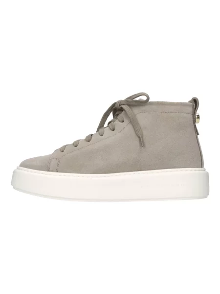 Sneakersy Henderson skórzane szare