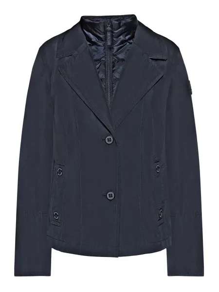 Amber & June Prehodna jakna temno modra