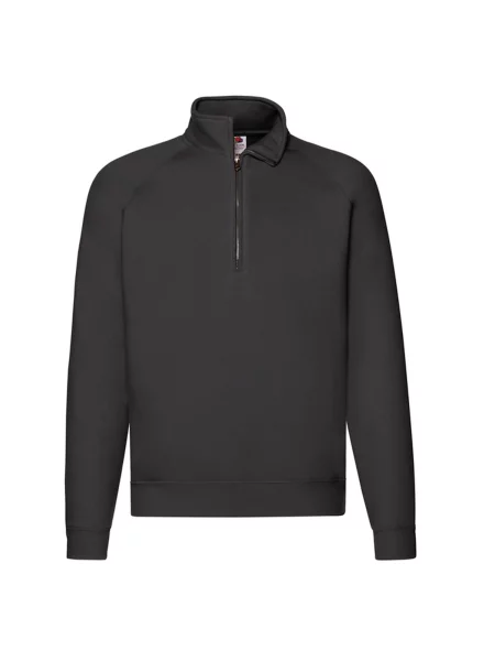 Bluza Premium Z Zamkiem Błyskawicznym czarna