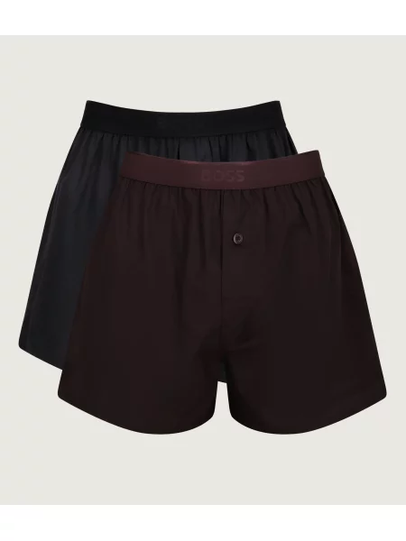 BOSS BLACK Chiloți boxer Xmas negru