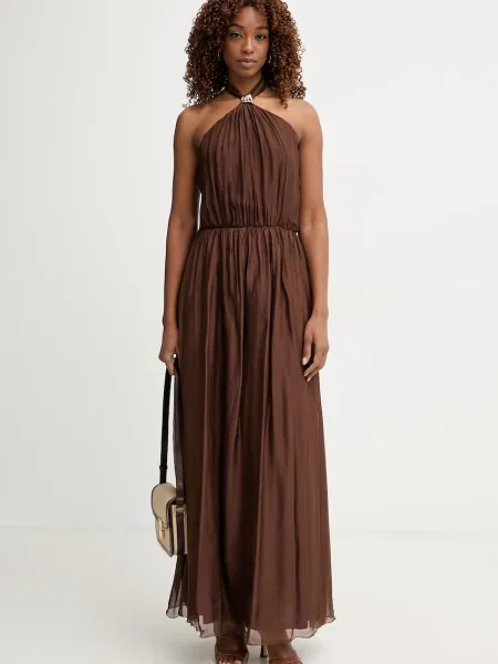 Haveone сукня з шовком