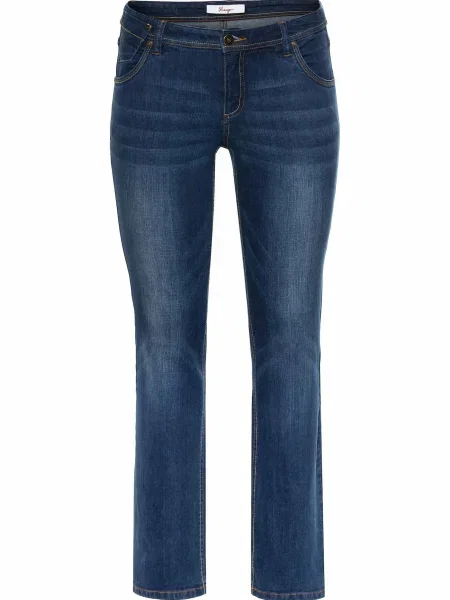 SHEEGO Kavbojke Lana temno modra